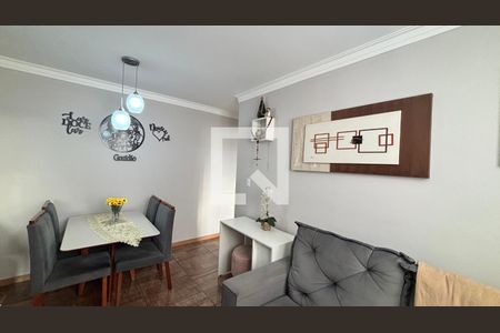 Sala - Sala de Jantar  de apartamento à venda com 2 quartos, 48m² em Vila Bela Vista, Santo André