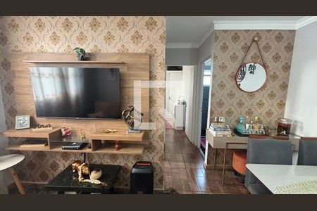 Sala - Sala de Jantar  de apartamento à venda com 2 quartos, 48m² em Vila Bela Vista, Santo André