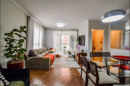 Sala de apartamento à venda com 3 quartos, 131m² em Jardim Bela Vista, Santo André