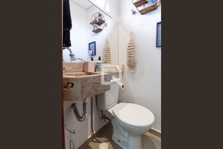 Sala - Lavabo de casa de condomínio à venda com 2 quartos, 60m² em Vila Mazzei, São Paulo