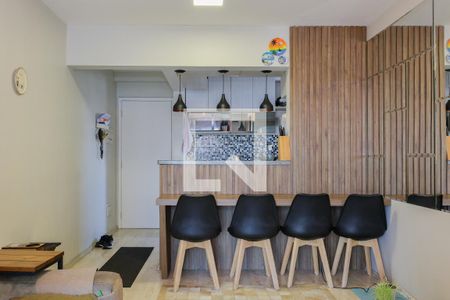 Sala de apartamento à venda com 3 quartos, 71m² em Vila Sonia do Taboao, Taboão da Serra