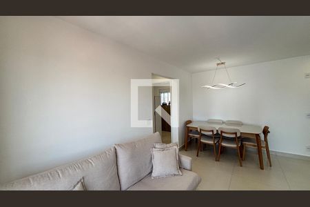Sala - Sala de Jantar  de apartamento à venda com 2 quartos, 47m² em Campestre, Santo André