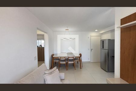 Sala - Sala de Jantar  de apartamento à venda com 2 quartos, 47m² em Campestre, Santo André