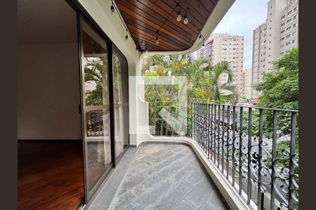 Varanda de apartamento para alugar com 4 quartos, 160m² em Indianópolis, São Paulo