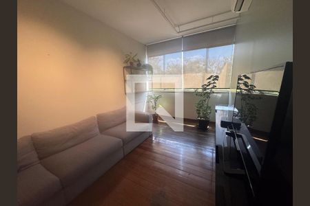 Sala de apartamento para alugar com 3 quartos, 110m² em Estoril, Belo Horizonte