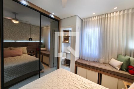 Quarto Suíte de apartamento à venda com 2 quartos, 68m² em Ponte Preta, Campinas