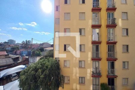 Vista da sala  de apartamento à venda com 3 quartos, 78m² em Jardim dos Oliveiras, Campinas