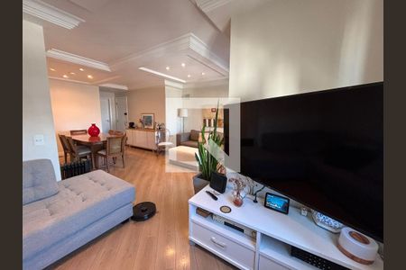 Sala de apartamento à venda com 3 quartos, 115m² em Chácara Klabin, São Paulo