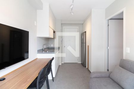 Sala/Cozinha de apartamento para alugar com 1 quarto, 24m² em Vila Butantã, São Paulo