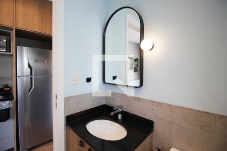 Banheiro de apartamento para alugar com 1 quarto, 32m² em Planalto Paulista, São Paulo