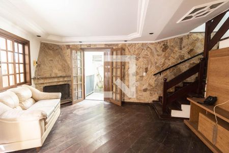 Sala de casa para alugar com 3 quartos, 142m² em Vila Basileia, São Paulo