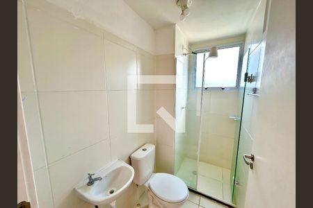 Banheiro Social de apartamento para alugar com 2 quartos, 42m² em Vila Nova Bonsucesso, Guarulhos