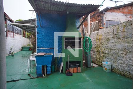 Churrasqueira e Área de Serviço de casa à venda com 2 quartos, 80m² em Passo das Pedras, Porto Alegre