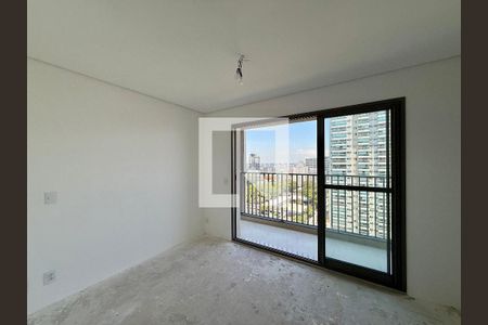Quarto de apartamento à venda com 1 quarto, 26m² em Santo Amaro, São Paulo