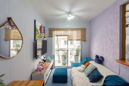 Sala de apartamento à venda com 2 quartos, 50m² em Jardim das Vertentes, São Paulo