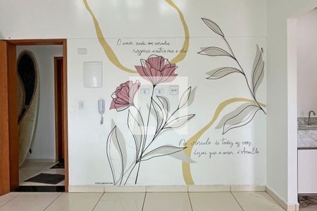 Sala de apartamento para alugar com 1 quarto, 40m² em Macuco, Santos