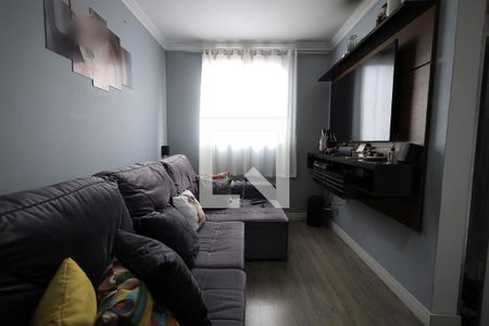 Sala de apartamento para alugar com 2 quartos, 49m² em Parque Oratório, Santo André