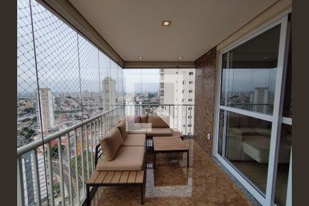Varanda da Sala de apartamento para alugar com 2 quartos, 88m² em Ipiranga, São Paulo