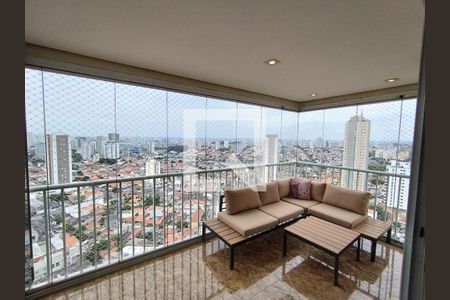 Varanda da Sala de apartamento para alugar com 2 quartos, 88m² em Ipiranga, São Paulo