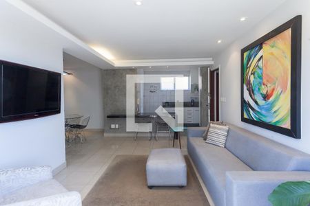 Sala de apartamento para alugar com 3 quartos, 100m² em Buritis, Belo Horizonte