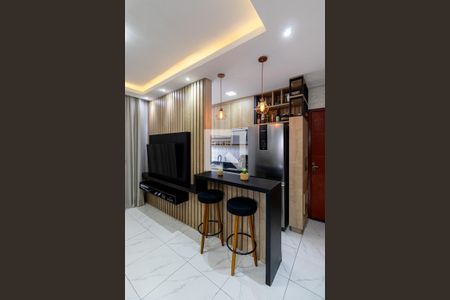 Sala/Cozinha/Área de Serviço  de apartamento para alugar com 2 quartos, 78m² em Parque Maria Luiza, São Paulo