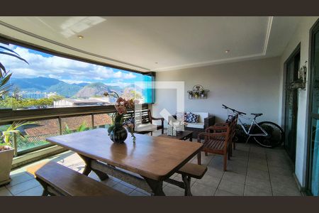 Varanda de apartamento à venda com 3 quartos, 183m² em Recreio dos Bandeirantes, Rio de Janeiro