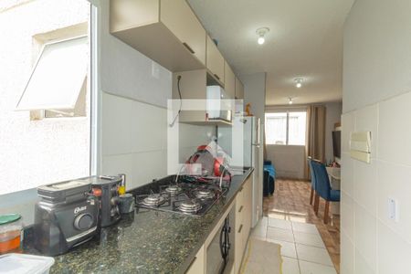 Sala/Cozinha de apartamento à venda com 2 quartos, 45m² em Mato Grande, Canoas