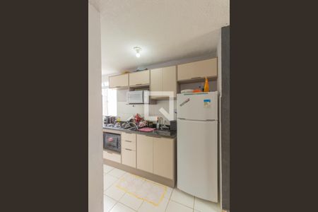 Cozinha e Área de Serviço de apartamento à venda com 2 quartos, 45m² em Mato Grande, Canoas