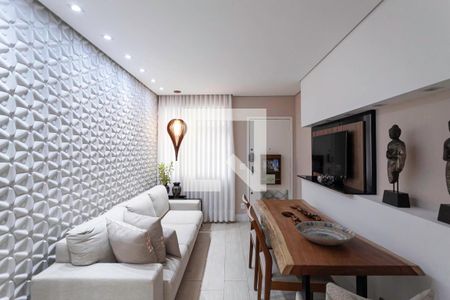 Sala de apartamento à venda com 2 quartos, 55m² em Planalto, Belo Horizonte