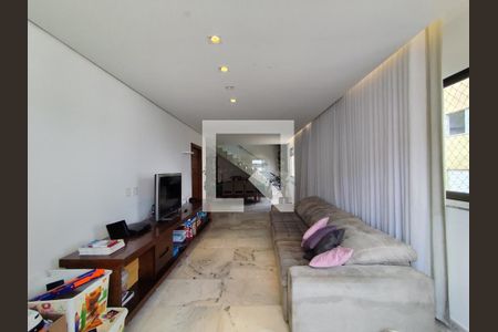 sala de apartamento à venda com 4 quartos, 300m² em Buritis, Belo Horizonte