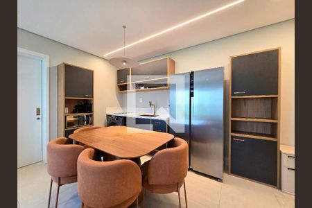 Sala/Cozinha de apartamento à venda com 2 quartos, 60m² em Vila Nova Conceição, São Paulo