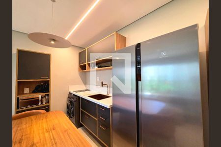 Sala/Cozinha de apartamento à venda com 2 quartos, 60m² em Vila Nova Conceição, São Paulo