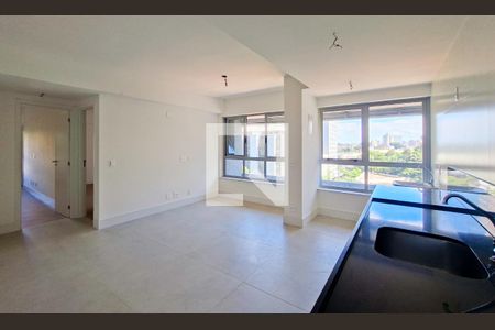 Sala/Cozinha de apartamento para alugar com 2 quartos, 78m² em Funcionários, Belo Horizonte