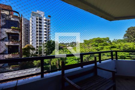 Varanda de apartamento à venda com 3 quartos, 228m² em Real Parque, São Paulo