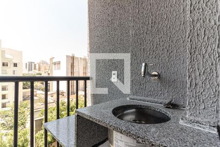 Varanda da Sala de apartamento à venda com 2 quartos, 35m² em Campos Elíseos, São Paulo