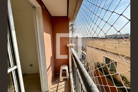Varanda da Sala de apartamento para alugar com 3 quartos, 58m² em Ponte Grande, Guarulhos