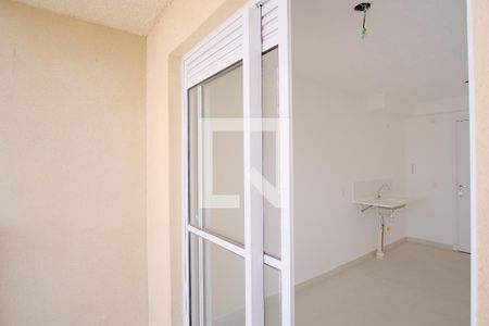 Varanda da Sala de apartamento para alugar com 1 quarto, 28m² em Penha de França, São Paulo