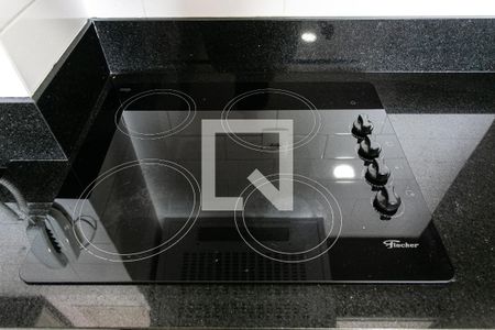 Cozinha - Cooktop de kitnet/studio para alugar com 1 quarto, 35m² em Vila Gomes Cardim, São Paulo