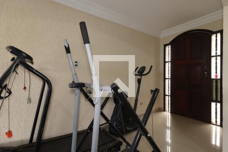 Sala - Entrada de casa para alugar com 3 quartos, 235m² em Jardim Santo André, Santo André