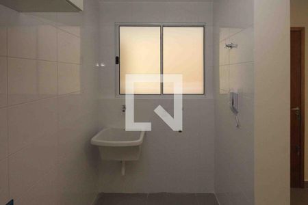 Área de Serviço de apartamento para alugar com 1 quarto, 30m² em Vila Paulo Silas, São Paulo