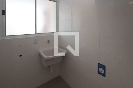 Área de Serviço de apartamento para alugar com 1 quarto, 30m² em Vila Paulo Silas, São Paulo