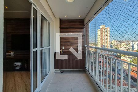 Varanda da Sala de apartamento à venda com 3 quartos, 80m² em Centro, São Bernardo do Campo