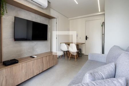 Sala de apartamento para alugar com 1 quarto, 27m² em Perdizes, São Paulo