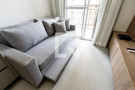 Sala de apartamento para alugar com 1 quarto, 27m² em Perdizes, São Paulo