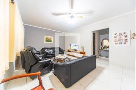 Sala de casa à venda com 4 quartos, 380m² em Vila Luzita, Santo André