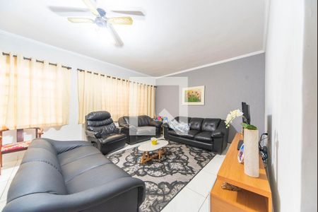 Sala de casa à venda com 4 quartos, 380m² em Vila Luzita, Santo André