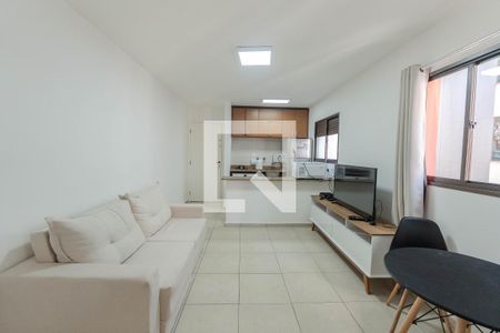 Sala de apartamento à venda com 1 quarto, 36m² em Bela Vista, São Paulo