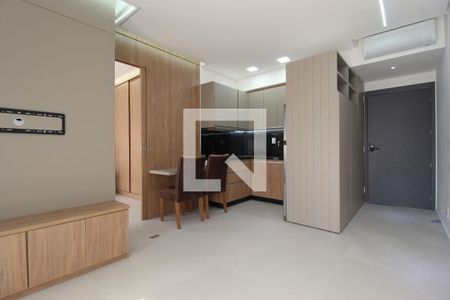 Sala/Cozinha de apartamento para alugar com 1 quarto, 40m² em Itaim Bibi, São Paulo