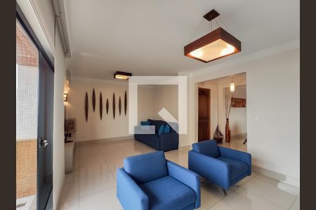 Sala de Estar de apartamento à venda com 3 quartos, 162m² em Santo Antônio, São Caetano do Sul