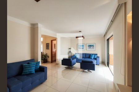 Sala de Estar de apartamento à venda com 3 quartos, 162m² em Santo Antônio, São Caetano do Sul